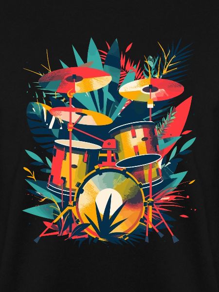 Drum Set Illustration