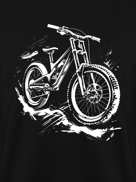 Mountain Biker Drawing