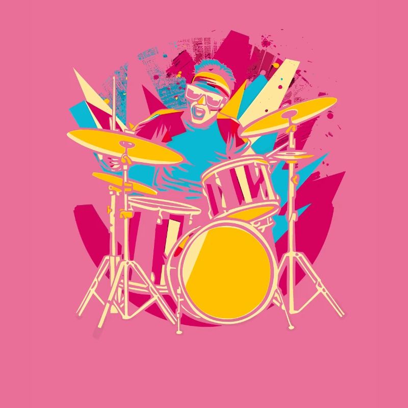 Drummer Synthwave
