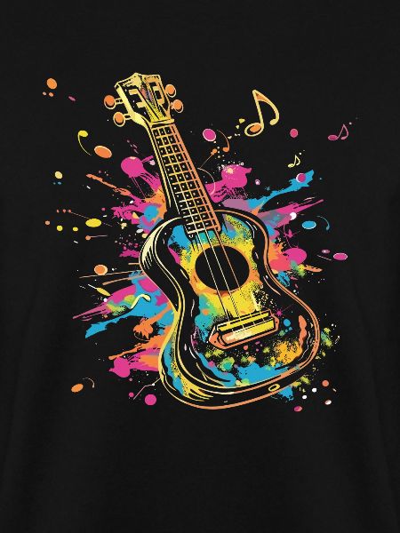 Ukulele Streetart