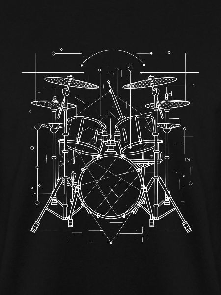 Drumkit Drawing