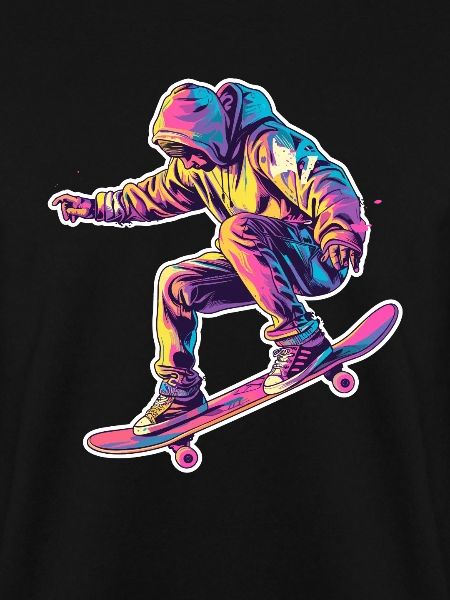 Retro Skateboarder