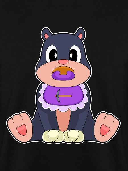 Mole Baby Bib Pacifier