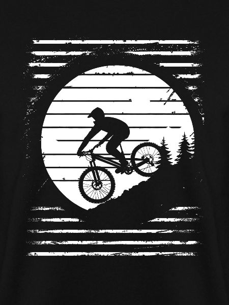 Mountain Biker Drawing