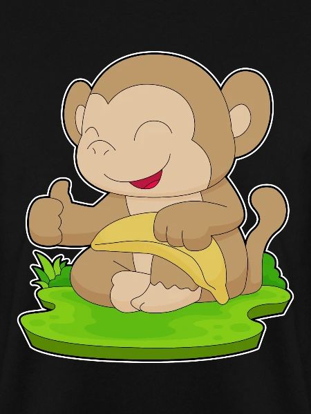 Affe Banane 