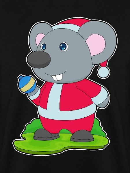 Maus Weihnachten Weihnachtskugel