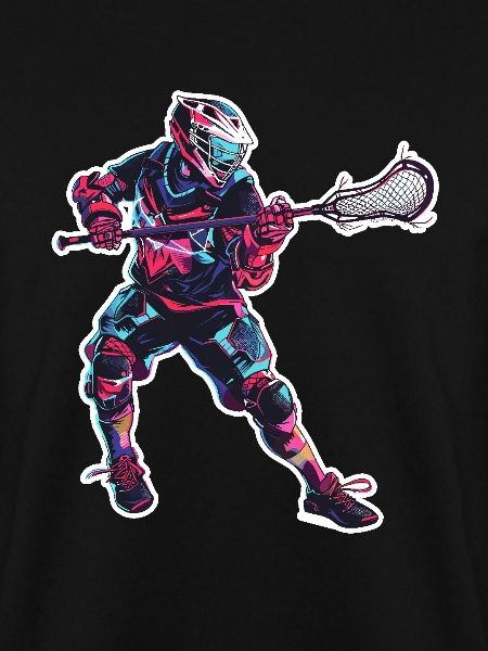 Lacrosse Player Graphics