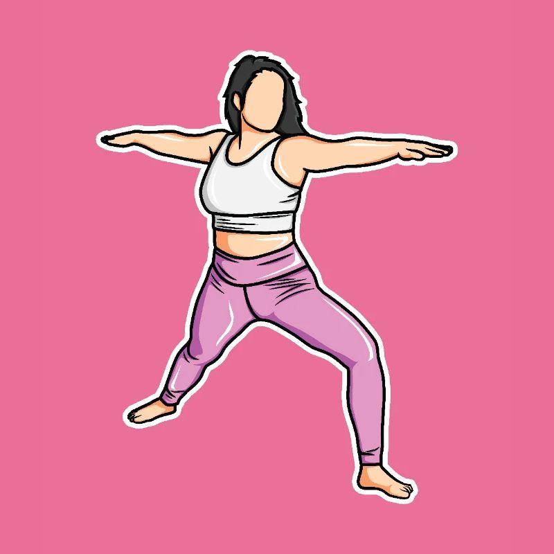 Yogini Zeichnung