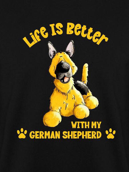 Deutscher Schäferhund Spruch