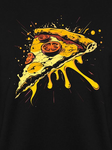 Pizzastück Grafik