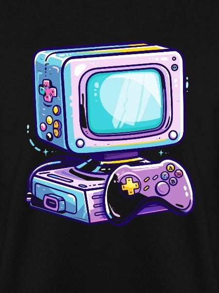 Gaming PC Comic Stil