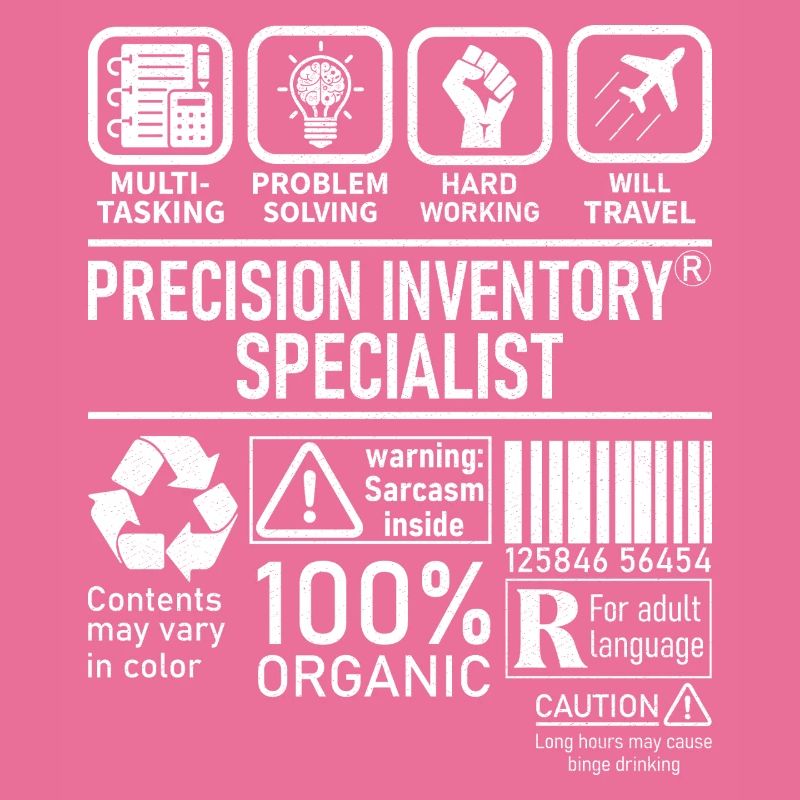 Precision Inventory Specialist multi tasking