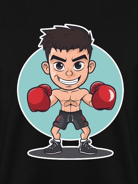 Boxer Comic Look