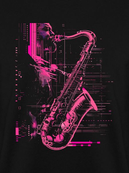 Saxophonist Sketch