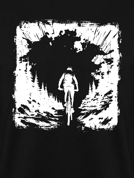 Mountainbiking Skizze