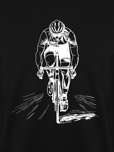 Radfahrer Skizze