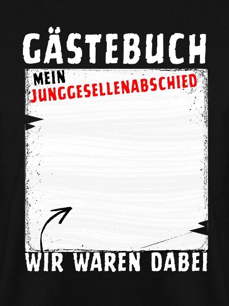 Gästebuch Junggesellenabschied