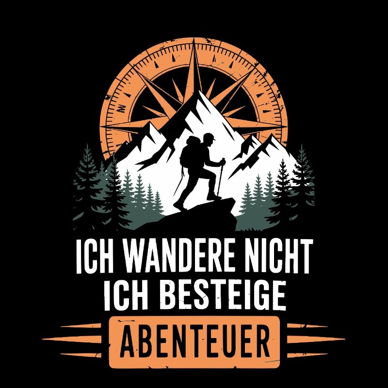 Wandern Abenteuer Wander Shirt