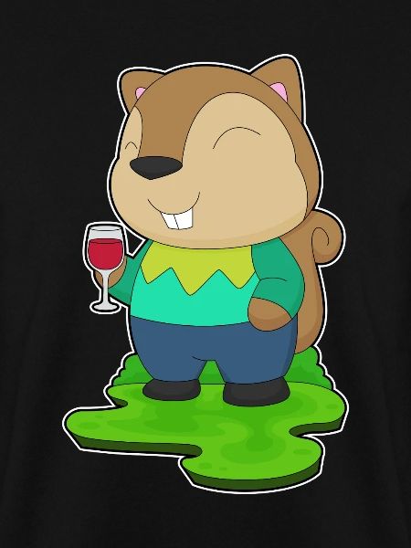 Squirrel Red Wine