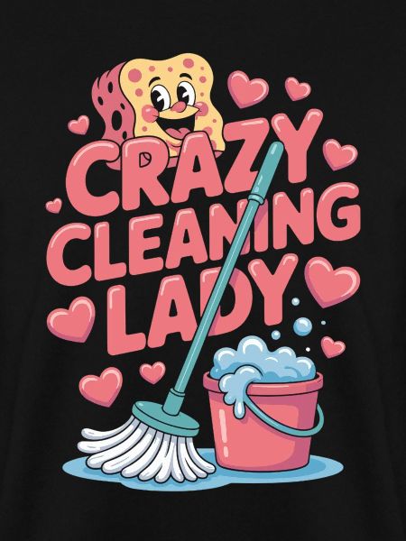 Lustiges Putzfrau T-Shirt