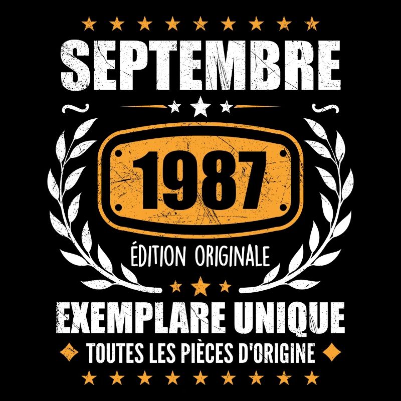 Septembre 1987 Exemplaire Unique - Septembre 1987