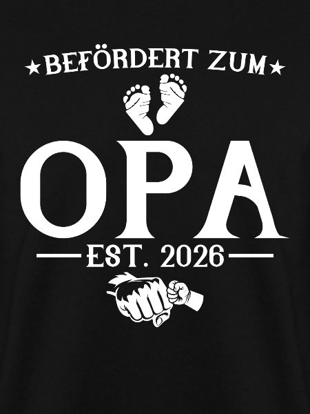 Befördert zum Opa est. 2026