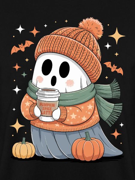 Geist Niedliche Halloween Herbst