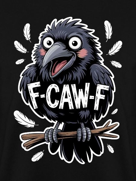 F-Caw-F Meme Krähe
