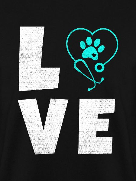 Tierliebe Logo mit Pfotenherz
