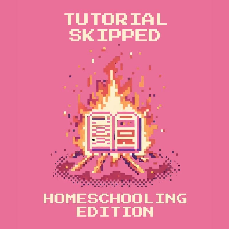 Tutorial übersprungen | Homeschooling Humor