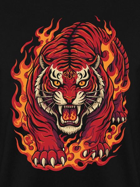 Feuertiger-Geist-Design