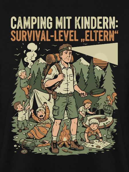 Camping mit Kindern - Survival-Level Eltern