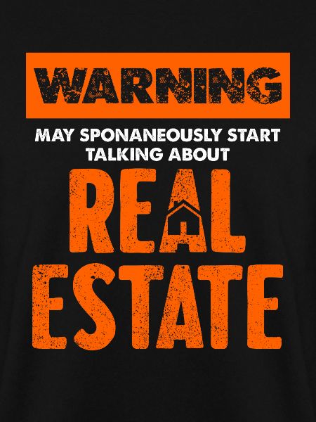 Warnung Real Estate Gesprächsthema