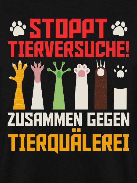 Tierschutz STOPPT TIERVERSUCHE LUSTIG