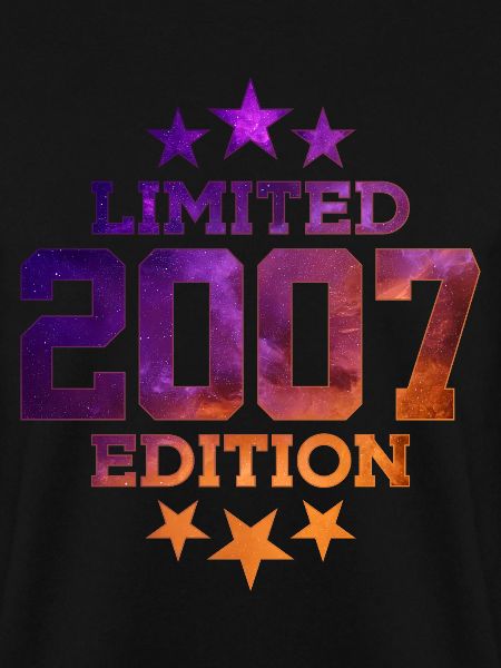 LIMITED EDITION 2007 19TH BIRTHDAY