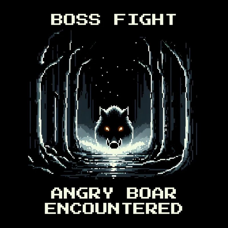 Bosskampf Wildschwein | Wald Bushcraft Jäger