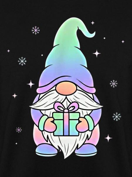 Christmas Gnome Pastel Gradient