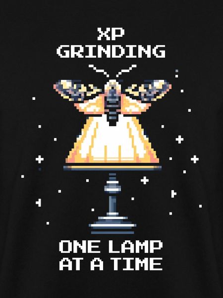 XP Grinding | Motte Gamer Spruch