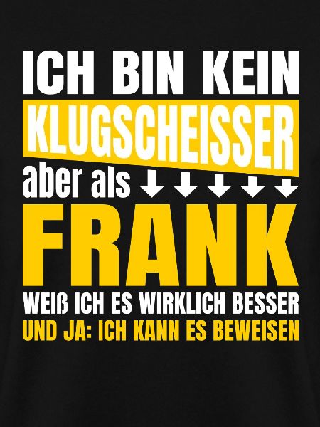 I'm not a smartass Frank