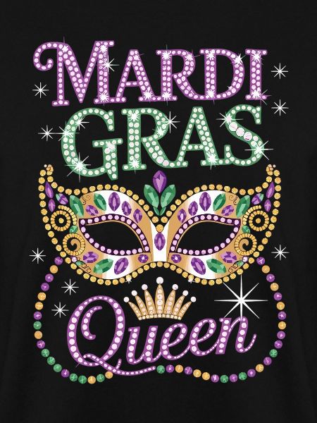Mardi Gras Queen Masks Shirt