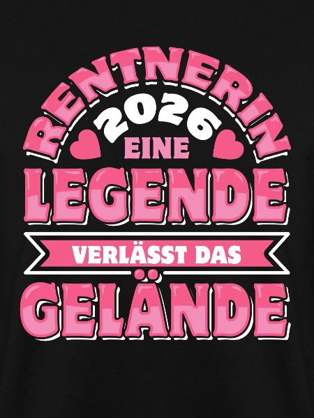 Rentnerin 2026 - Ruhestand - Pension