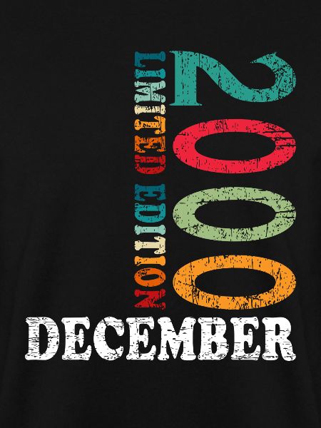 Birthday in December 2000 - December