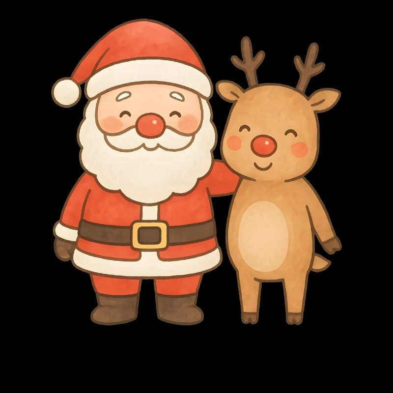 Weihnachts-Rentier-Weihnachtsfest