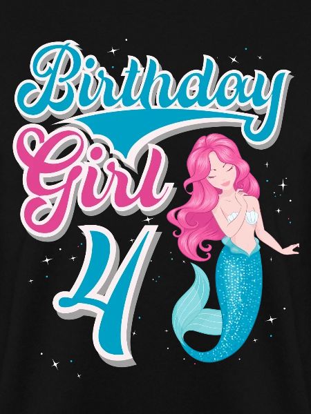 4th Birthday Mermaid