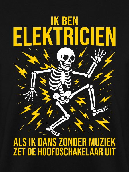 Elektriker, ich bin Elektriker. Lustig.