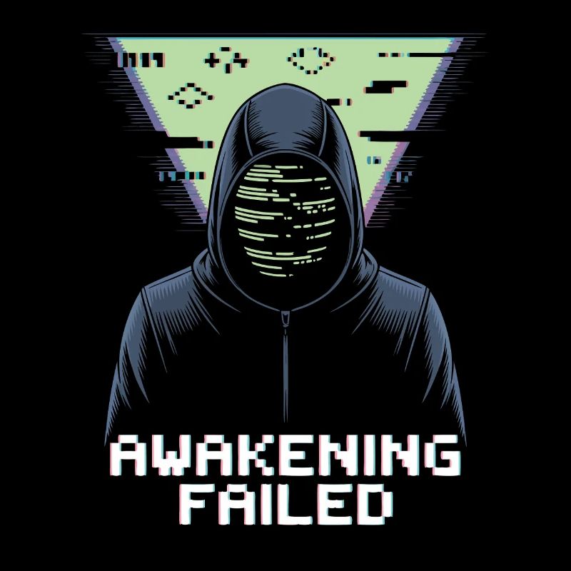Awakening Failed – Retro Cyber Glitch