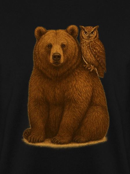 Bär und Eule