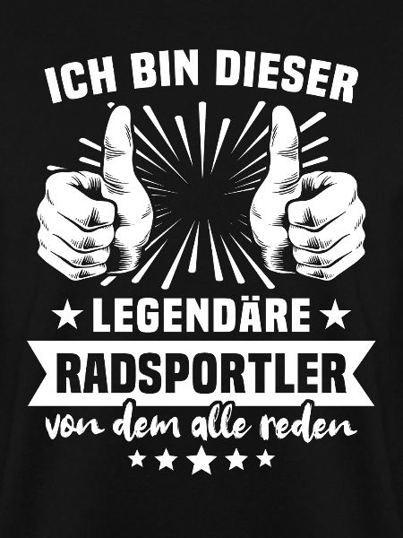 Radsportler Legende