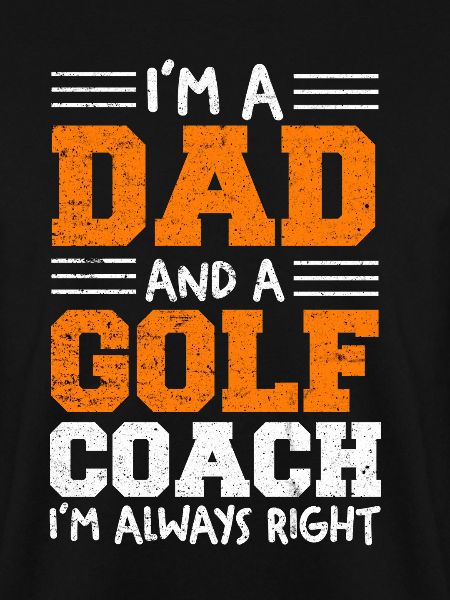 Ich bin Dad und Golf-Coach