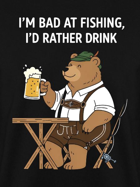 Bayerischer Bär Bier Angeln